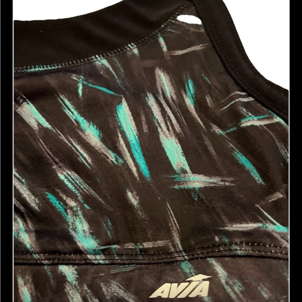2-BRA’s AVIA Black W/Diff  Colors & RUNNING GIRL Maroon Double Shoulder Strap